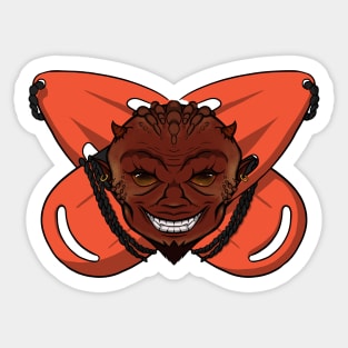 Devil's Lifeguard (no caption) Sticker